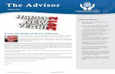 The Advisor - America's Drug Card · To get people to join us is not really difﬁ cult. The enrollment process is easy. The fee is very reasonable. Upon joining, NBBI gives the new