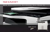 MX-C312 Brochure - Sharp for business · 2018-01-15 · Sharp combines the SIMPLICITY AND CONVENIENCE of network printers with the MULTI-TASKING PRODUCTIVITY of color MFPs to achieve