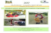 Outdoor Youth Seminar · 2019-08-15 · 1 Outdoor Youth Seminar August 25-27, 2017 Registration and Information Package Edmonton Conservation Education Centre for Excellence #88,