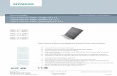 Touch Sensor Glass, single UP 211 Touch ... - Siemens Global · Touch area top A1 Touch area bottom A2 Touch sensor double glass Touch area left top A1 ... Control Products and Systems
