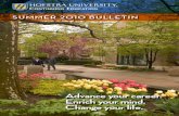 SummEr 2010 BuLLETIN - Hofstra University · first place. This course is appropriate for HERS raters, BPI Building Analyst professionals, home inspectors, HVAC professionals, insulation