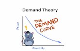 Chapter 2: Demand Theory - faculty.ses.wsu.edufaculty.ses.wsu.edu/Espinola/Demand Theory.pdfProperties of Walrasian Demand •If the utility function is continuous and preferences
