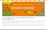 Toowoomba Carnival Of Flowers - GRAND CENTRAL FLORAL PARADE › ... › 02 › TCOF_ParadeInfoBooklet_LR.pdf · FLORAL PARADE 21 September 2019 ENTRANT INFORMATION BOOKLET Now in