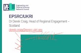 EPSRC/UKRI - abdn.ac.uk · • Maximising the benefit of the delivery plan at a regional level – through building on our portfolio of excellence ... • Innovate UK: ISCF (NPIF)