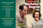 COMPLETE YOUR Bachelor’s BA in Liberal Studies Degree · 2019-12-21 · Bachelor of Arts in Liberal Studies. The BA in Liberal studies degree is for students who want maximum flexibility