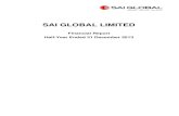 SAI GLOBAL LIMITED · The Directors present their report on the consolidated entity (the Group or SAI) consisting of SAI Global Limited (the Company) and the entities it controlled