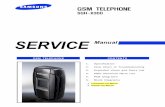 GSMTELEPHONEdeblocage77.free.fr/sam/root/Samsung SGH-X300 service manual.pdf · SGH-X300 Specification 1-1 1-1. GSM General Specification GSM900 Phase 1 EGSM 900 Phase 2 DCS1800 Phase