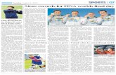 CONTACT US AT: More records for FINA worlds …szdaily.sznews.com/attachment/pdf/201708/01/6c6e032f-a...ties to win a tense Hungarian Grand Prix on Sunday and extend his championship