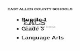 Bundle 1 Grade 3 Language Arts - East Allen County Schools...-An Extraordinary Life: Story of a Monarch Butterfly by Laurence Pringle -Shaq and the Beanstalk by Shaquille O’Neal