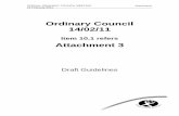 Ordinary Council 14/02/11 · 14 February 2011 Ordinary Council 14/02/11 ... SPECIAL ORDINARY COUNCIL MEETING Attachments 14 February 2011 Ordinary Council 14/02/11 Item 10.1 refers