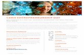 CERN ENTREPRENEURSHIP DAY flyer.pdfCERN Entrepreneurship Day allows you to explore the opportunities to start your own business in an intense one-day program. The workshop is a combination