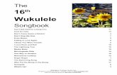 The 16 Wukulele - WordPress.comThe 16th Wukulele Songbook I Knew You Were Trouble Taylor Swift 2012 [C]Once upon a time, a few mistakes ago [G] I was in your sights, you got me alone