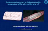 Antithrombotic therapy in CAD patients with concomitant ... · •Collet JP, Roffi M, Mueller C, Valgimigli M, Patrono C, Baumgartner H, Gaemperli O, Zamorano JL. Questions and answers