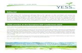 March 2016 YESS - Ecosystem Services Partnership · 2017-11-14 · YESS will host another session at this year’s European Ecosystem Services Conference in Antwerp, focused on “Connecting