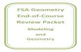 FSA Geometry End-of-Course Review Packet · FSA Geometry EOC Review 2017 – 2018 Modeling with Geometry – Student Packet 5 5. An igloo is a shelter constructed from blocks of ice