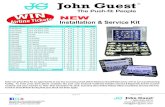WIN NEW Airline T ic k ets Installation & Service Kit Enter our prize draw for an opportunity to win