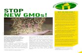 NBTs OR NEW GMOs ? NEW GMOs! - Via Campesina · NEW GMOs! 1 Definition of GMOs in Article 2 of the European Directive 2001/18 that regulates GMOs..-23 2 The objective is to alter
