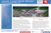 Improvement Scheme · A2500, Lower Road, Minster Improvement Scheme Copyright: © 2019 Kent County Council All rights reserved E-mail: Lowerroad@breheny.co.uk Website:  ...