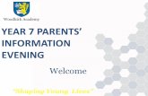 YEAR 7 PARENTS’ INFORMATION EVENING€¦ · MFL Spanish Controlled Assessment Support & Revision –Year 11 Miss Khan Y20 3-4pm Music Upper School Choir Mrs Clarke B22 3-4pm Music