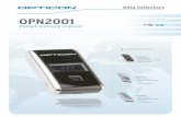 OPN2001 - Logiscenter · OPN2002 • Data Collector • Pocket memory scanner • USB, Bluetooth OPL9725 • Data Collector • Barcode laser scanner • IrDA • 1 key operation