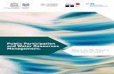 Public Participation and Water Resources Management · 2015-02-26 · Lower Mekong River—the Case of Public Participation and its ... Access to Justice and Public Participation