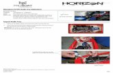 Horizon Hobby - Blackjack 24 RTR Radio Tray …...Contact Horizon Hobby Product Support if you have any questions. 1. Pulling on the battery straps may loosen the radio tray from the