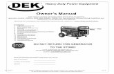 Owner’s Manualpdf.lowes.com/useandcareguides/891523000086_use.pdf · Rev. 9/2011 1 of 16 ® Heavy Duty Power Equipment Owner’s Manual This manual contains important safety instructions