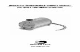 OPERATION mAINTENANcE sERvIcE mANuAl - Dexter Parts · caliper farthest from the Dexter E/H unit. If towed vehicle has multiple axles, always start with the rear axle first. 8. To