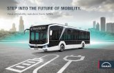 STEP INTO THE FUTURE OF MOBILITY. - MAN Bus Germany · An electrifying future – e-mobility in After Sales. With the MAN Lion’s City E, MAN is offering new, environmentally friendly