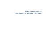 GenePattern Desktop Client Guide · The Concepts Guide provides a brief introduction to GenePattern: its primary objects (modules, pipelines, suites) and its client-server architecture.