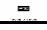Tavoli e Sedie - Ar-Tre...AR-TRE srl Viale Europa, 10 - Z.I. del Camol 33070 Tamai di Brugnera (PN) Tel. +39 0434 610230 r.a. Telefax +39 0434 610251 ar-tre@ar-tre.it - 182566 Tavoli