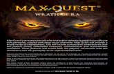 Max Quest is an expansive role play and action-adventure … · 2020-03-05 · casino bonuses, physical prizes etc. Leaderboard prizes are awarded to the player by the Operator at