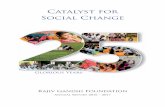Catalyst for Social Change - Rajiv Gandhi Foundationrgfindia.org/hindi/wp-content/uploads/2018/09/RGF-AR-2016-17.pdf · Catalyst for Social Change Rajiv Gandhi Foundation Annual Report