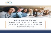 DIVERSITY & INCLUSION AMONG INTERNATIONAL EDUCATORS€¦ · Diversity Abroad is the leading consortium of educational institutions, government agencies, ... throughout the education