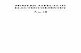 MODERN ASPECTS OF ELECTROCHEMISTRY · Modem Aspects of Electrochemistry Modern Aspects ofElectrochemistry, No. 39: • Approaches to Solute-Solvent Interactions including two approaches