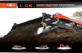 2018 CE ATTACHMENTS CONSTRUCTION EQUIPMENT · or garden plot soil preparation used in landscaping, nurseries, gardens, and light commercial applications. AVAILABLE FOR: SSV65 / SSV75