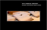2012 ANNUAL REPORT · passenger activities, concessionaire’s payments, property rental, car parking and dairy farming. Finally, during the year we completed a five-yearly revaluation