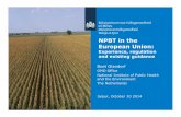 NPBT in the European Union - ILSI Indiailsi-india.org/PDF/international_conference_on_new_plant_breeding... · Conclusions on Cisgenesis & Intragenesis (1/2) • The EFSA GMO Panel