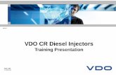 Training Presentation - Auto Kelly€¦ · VDO / IAM VDO CR Diesel Injectors Training Presentation 08/2017. Confidential VDO / IAM Product overview. Confidential VDO / IAM CR Diesel