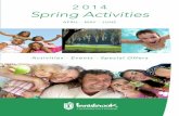 2014 Spring Activities - Innisbrook Resort and Golf Club · Grab your bunny ears and boots and check out the Loch Ness Pool and Grille, where our DJ and the Easter Bunny will be pumpin’