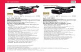AG-DVX200 AG-UX180...4K Camcorder Comparison Table AG-DVX200 AG-UX180 AG-UX90 Lens Angle of View (FHD)/ Magnification 28 mm to 365.3 mm/x13 24 mm to 480 mm/x20 25.4 mm to 367.5 mm/x15