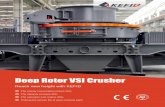 Deep Rotor VSI Crusher - Crushing Plant Machinery.pdfequipment to provide excellent aggregate to highway, railway, bridge, water resource and hydropower industry, and offer better