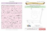 Ages 3+ June 7, 2020 • 1 John 4:7-21€¦ · God Is Love Read about God's love. Connect the dots. 1 234 56789 10 11 Trace the dashed lines. 12 12 11. 10 3 I love God! Color in the
