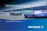 Making 5G Proactive and Predictive for the Automotive Industry · areas of safety, traﬃc eﬃciency, convenience and autonomous driving. Cellular Vehicle-to-Everything (C-V2X) technology