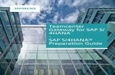 Teamcenter Gateway for SAP S/ 4HANA SAP S/4HANA ...€¦ · Contents Preface 3 Introduction 1-1 Supported SAP Products 2-1 Software Prerequisites to Run Teamcenter Gateway for SAP