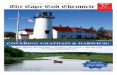 Chatham Light COvering CHATHAM & HArWiCH! · 2 the cape cod chronicle vol. 50 no. 28 $1.00 Inside JULY 9 - 15, 2015 ULY Your Independent Source for Local News Since 1965 Your Independent