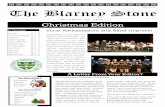 Volume 2, Issue 2 The Blarney Stone - Bishop McNamara High … · 2012-12-19 · Volume 2, Issue 2 The Blarney Stone D e c e m b e r 1 9 , 2 0 1 2 Christmas Edition Vocal Ambassadors