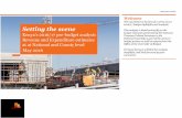 Setting the scene - PwC · 2016-06-01 · Setting the scene Kenya’s 2016/17 pre-budget analysis Revenue and Expenditure estimates at at National and County level May 2016 Welcome