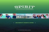 UNIVERSITY EVENTS GUIDE - Spirit Cruises...PHOTO PACKAGES • Photo booth • Roaming photographer • Souvenir photos (one per guest) ADDITIONAL ENHANCEMENTS • Custom university