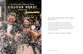 The Pretty Blog’s Editorial Theme COLOUR BURST · style, trendy hangouts and bold weddings are what we’re excited for this month. COLOUR BURST ... colourful wedding dresses or